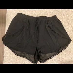 Swimsuit coverup shorts
